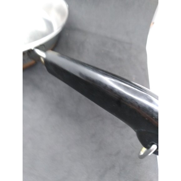 Vtg. Revere Ware 9 inch Skillet No Lid  Copper Bottom 921 Canton ILL USA - Picture 11 of 12